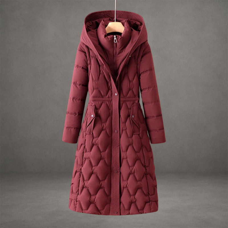 Lillian – Longline Hooded Padded Coat
