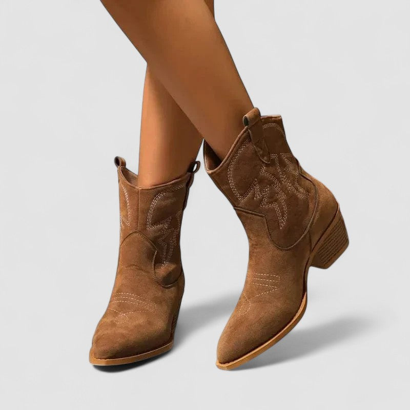 Sonia – Orthopaedic Western Ankle Boots