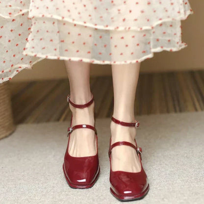Lia | Elegant Ankle-Strap Pumps