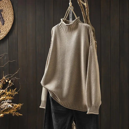 Ruth – Relaxed Textured Knit Jumper