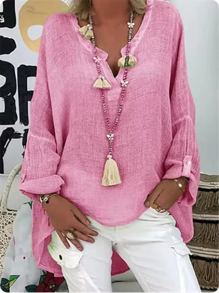 Nicolette | Lightweight Oversized Blouse