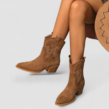 Sonia – Orthopaedic Western Ankle Boots