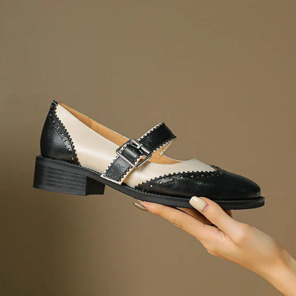 Melba | Leather Mary Janes