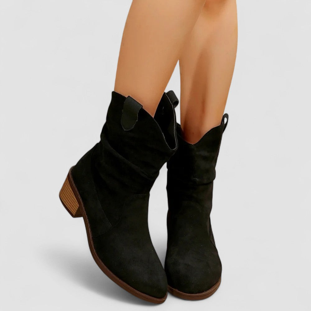 Christine – Orthopaedic Slouch Western Boots