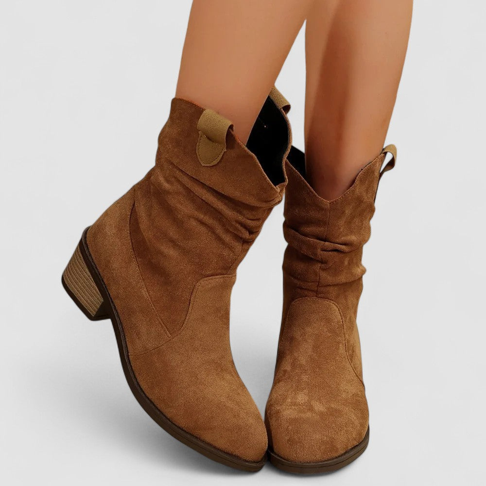 Christine – Orthopaedic Slouch Western Boots