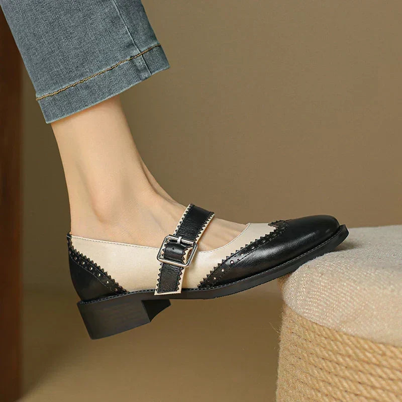Melba | Leather Mary Janes
