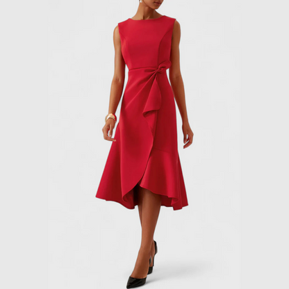 Romilly | Draped Asymmetric Midi