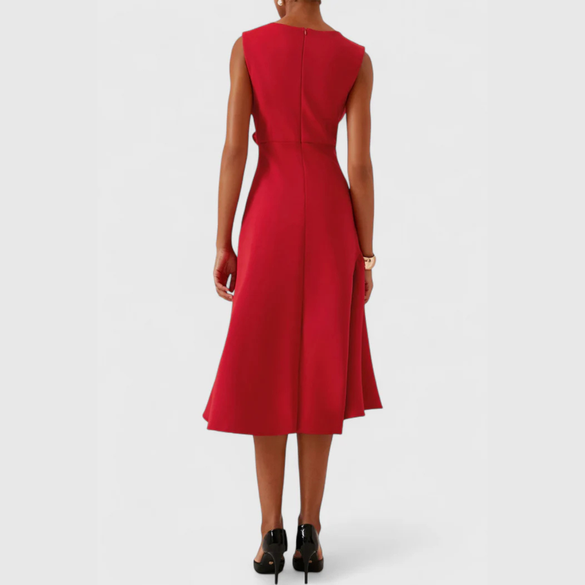 Romilly | Draped Asymmetric Midi