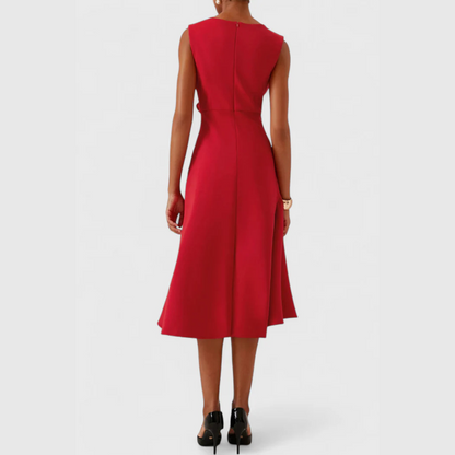 Romilly | Draped Asymmetric Midi