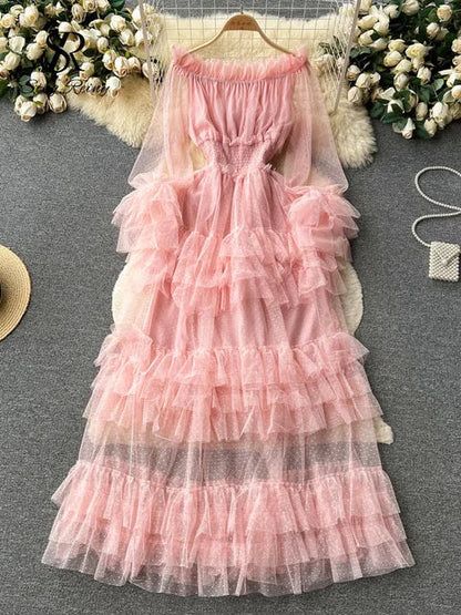 Cherie | Sheer Charm Dress