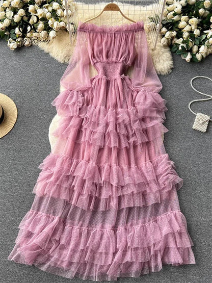 Cherie | Sheer Charm Dress