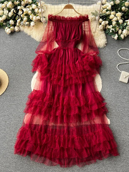 Cherie | Sheer Charm Dress