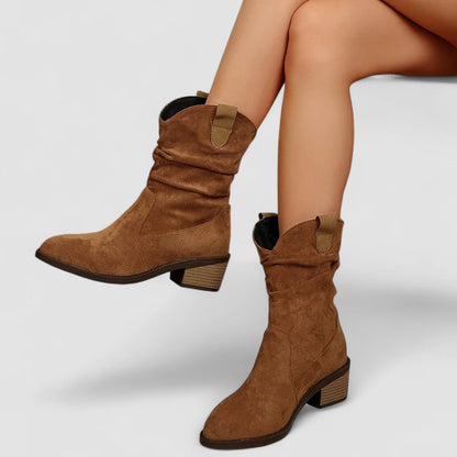 Christine – Orthopaedic Slouch Western Boots