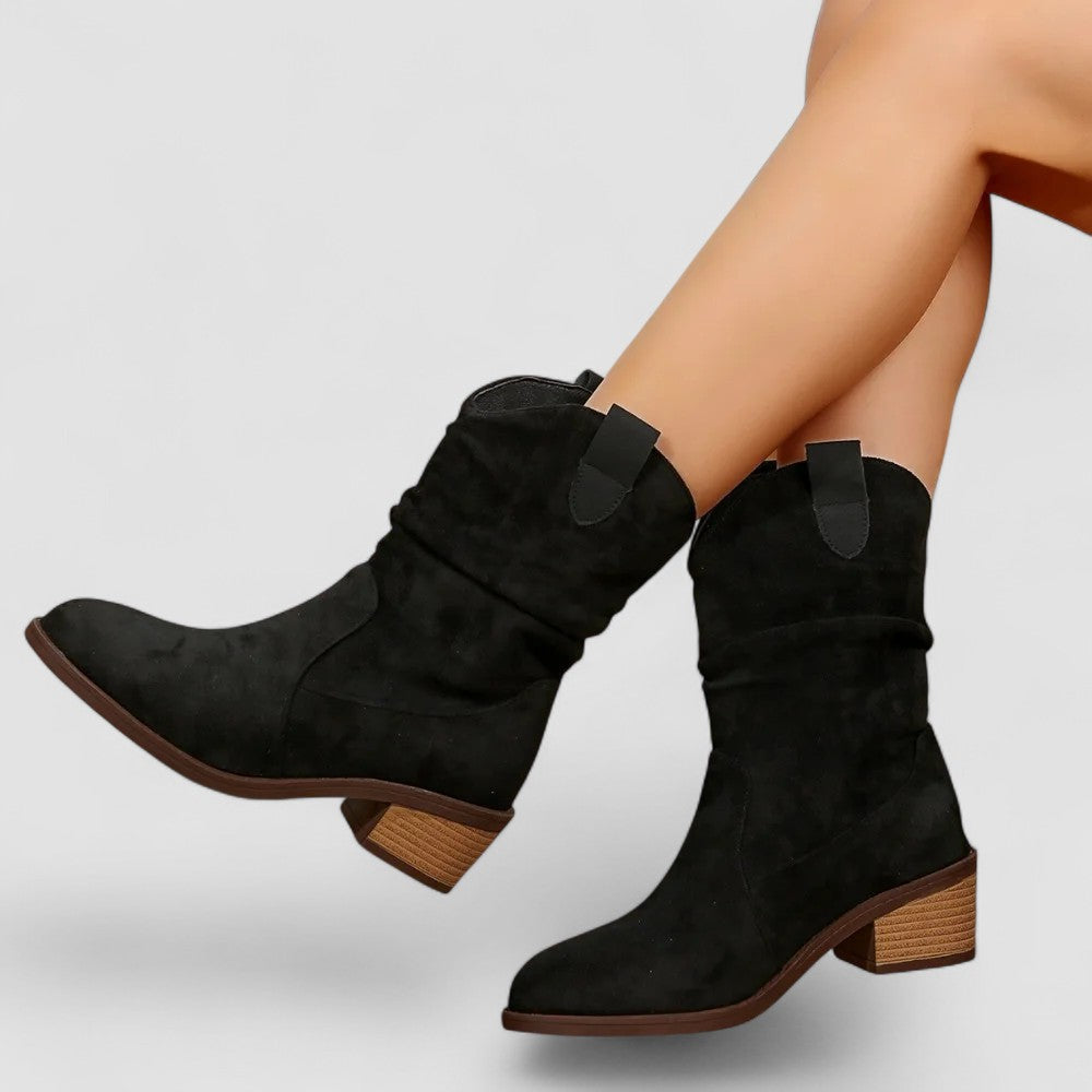 Christine – Orthopaedic Slouch Western Boots