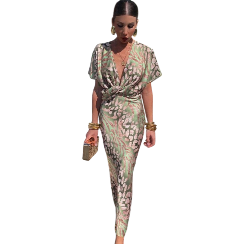 Saanvi | Elegant Wrap Maxi Dress