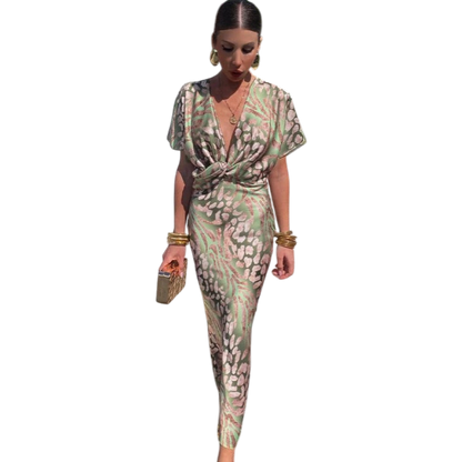 Saanvi | Elegant Wrap Maxi Dress