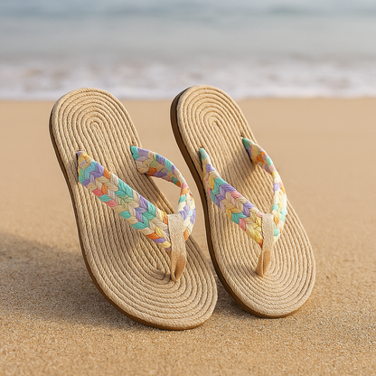Lenore | Braided Flip Flops