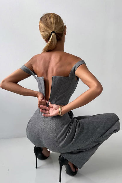 Pilar | Three-Piece Set with Double-Breasted Blazer