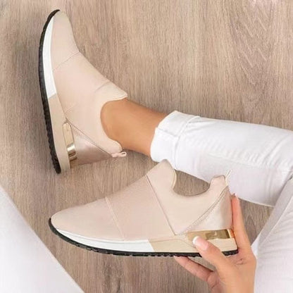 Patricia – Slip-On Sneakers with Metallic Detail