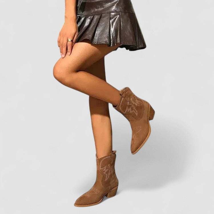 Sonia – Orthopaedic Western Ankle Boots