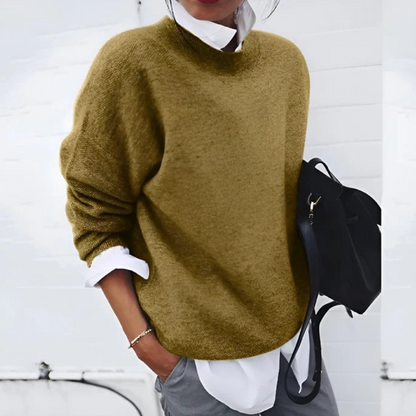 Shannon – Soft Knit Relaxed Crew Neck Jumper