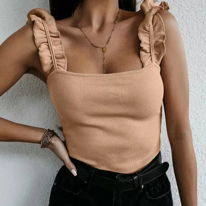 Alyson | Delightful Ruffled Summer Top