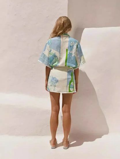Alana | Chic Patchwork Set