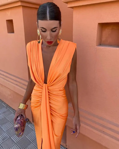Marielle | Elegant Pleated Dress