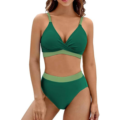 Mary | Your Tummy-Shaping Bikini Set with a Stylish V-Neck