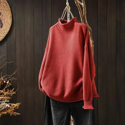 Ruth – Relaxed Textured Knit Jumper