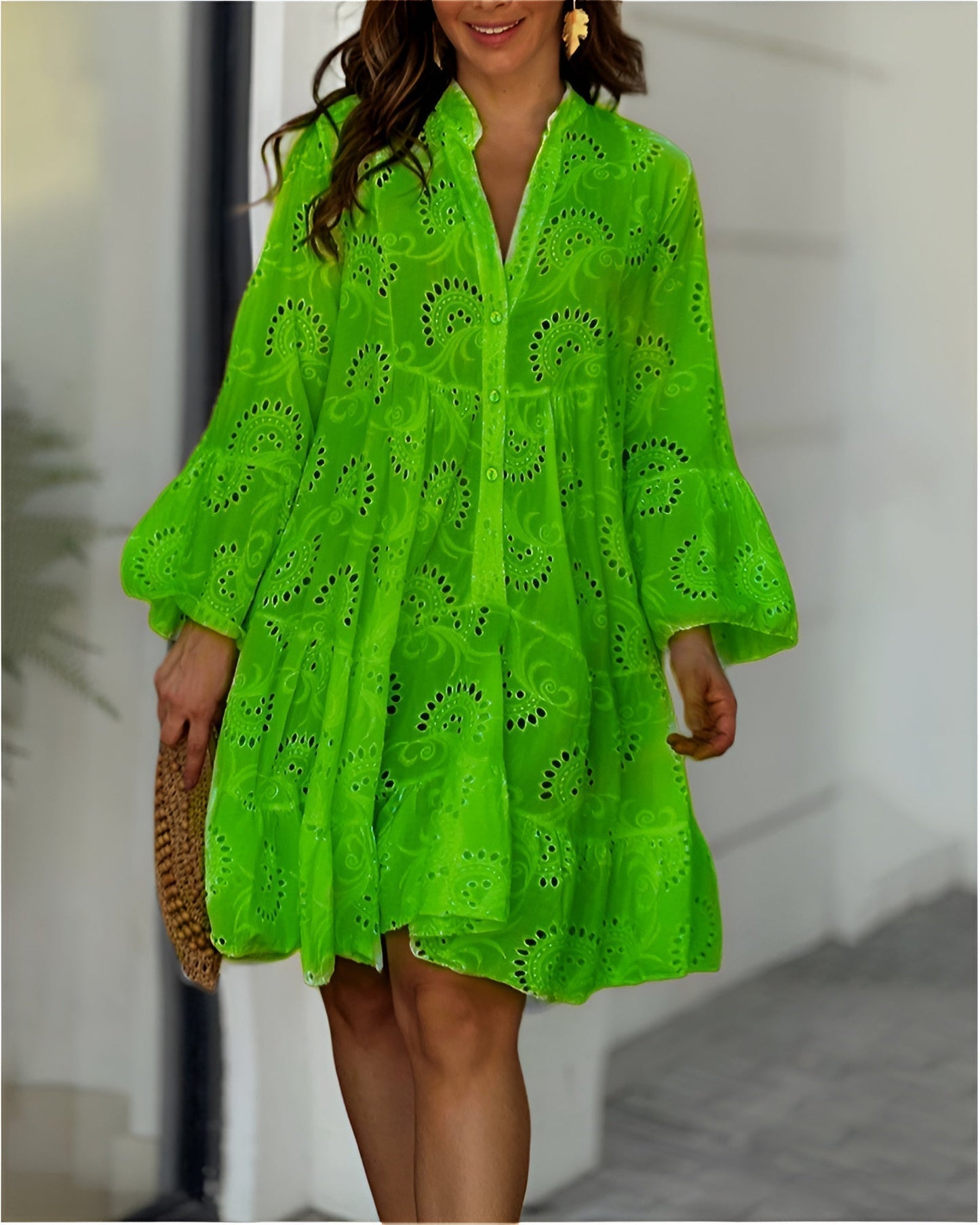 Brooklyn | Neck Summer Dress