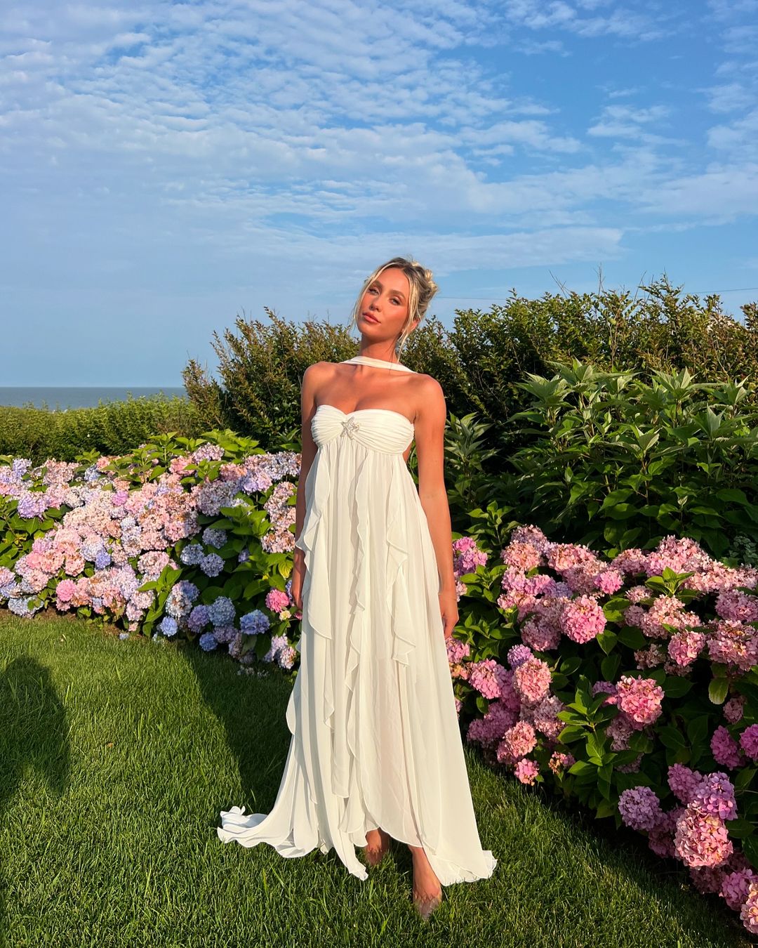 Sloane | Romantic Ruffle Maxi Dress