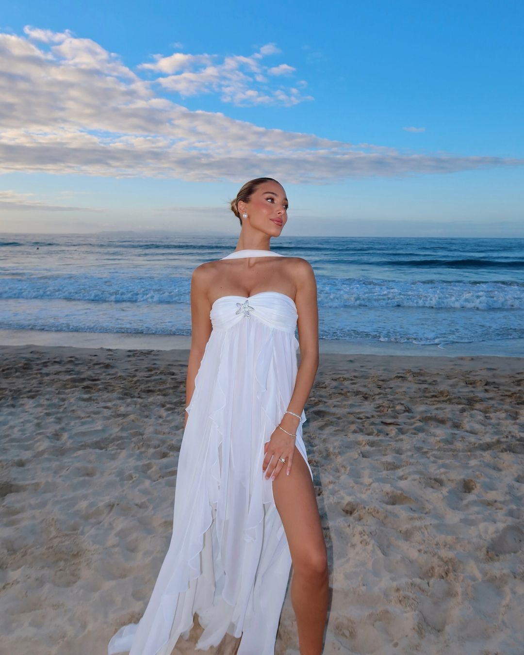 Sloane | Romantic Ruffle Maxi Dress