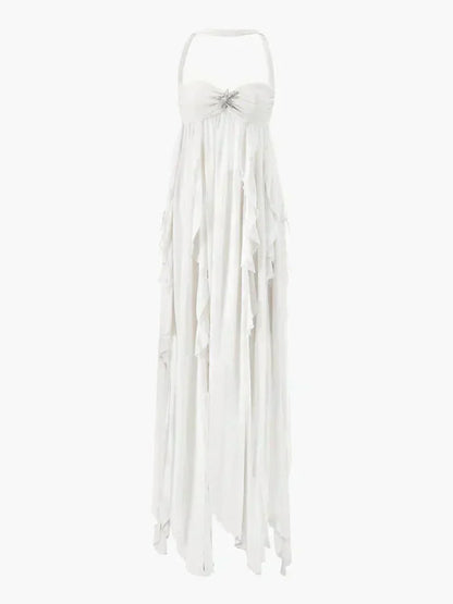 Sloane | Romantic Ruffle Maxi Dress