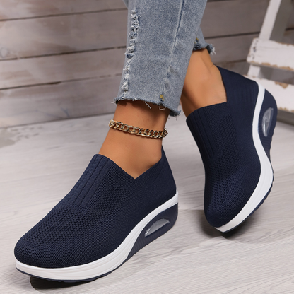Lorraine – Slip-On Knit Sneakers with Air Cushion