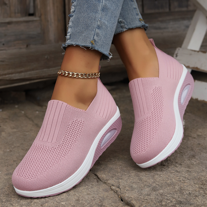 Lorraine – Slip-On Knit Sneakers with Air Cushion