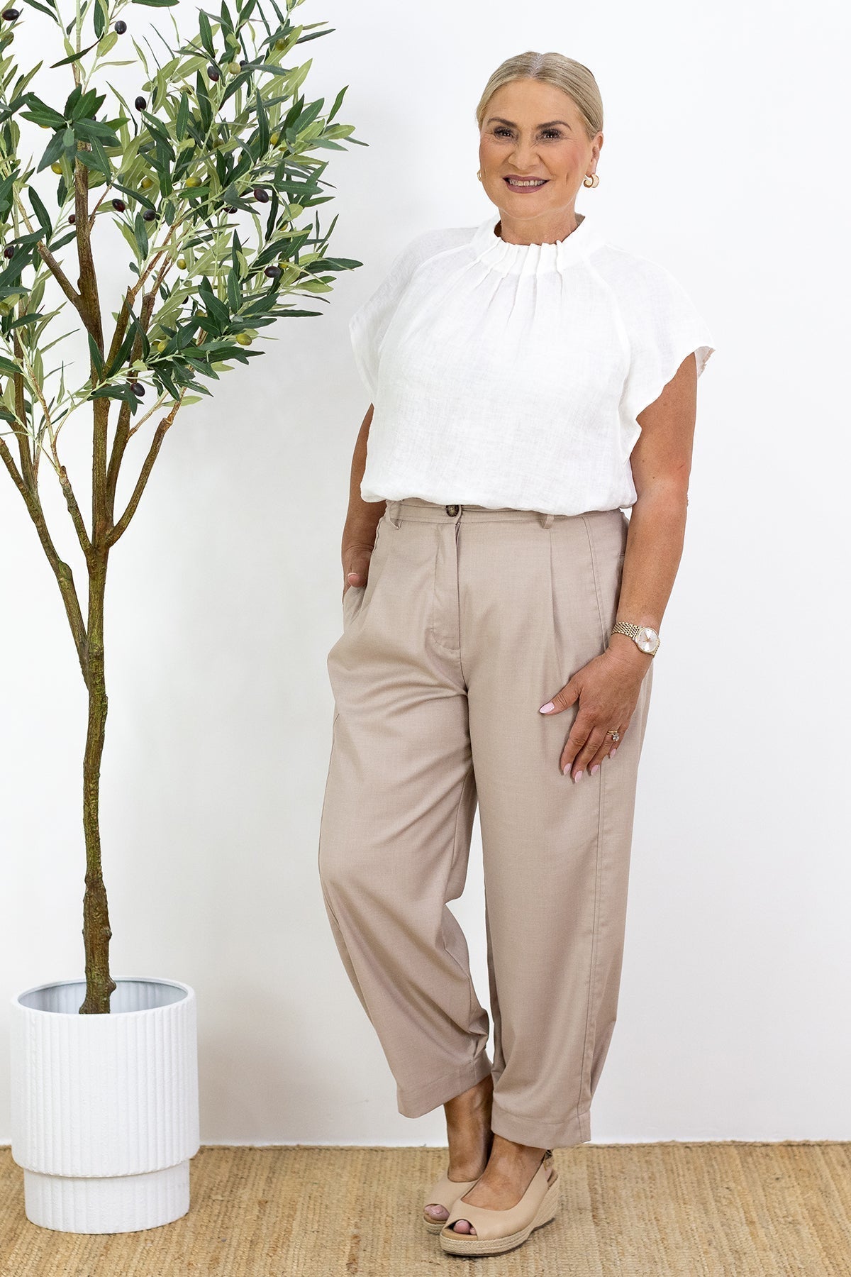 Catriona | Tailored Breezy Pant