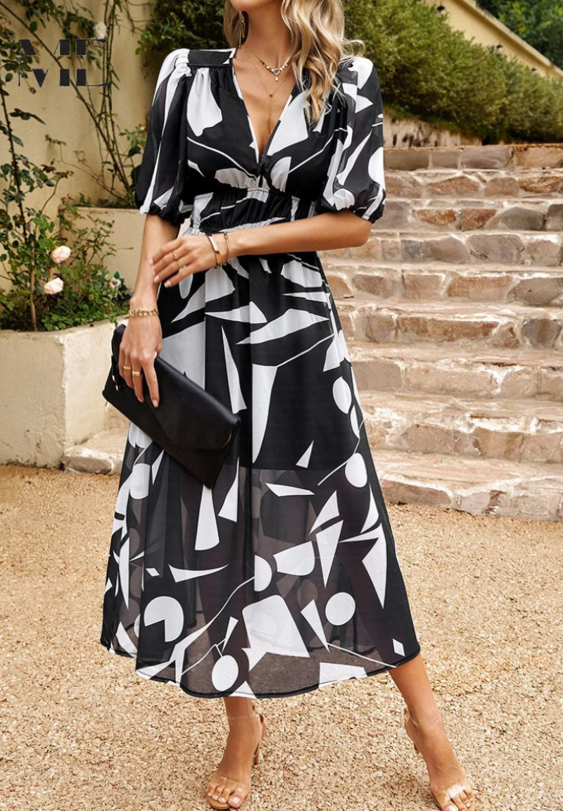 Kalani | Elegant Floral Dress