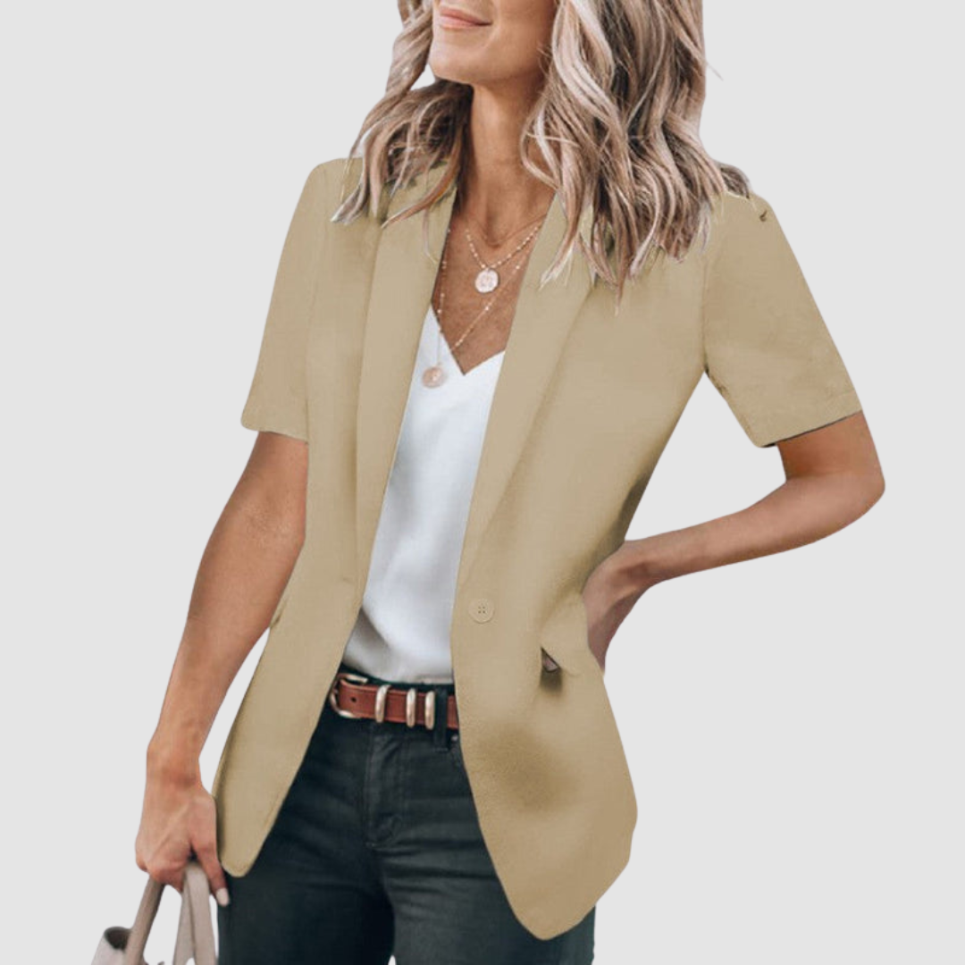 Joan – Modern Short Sleeve Blazer