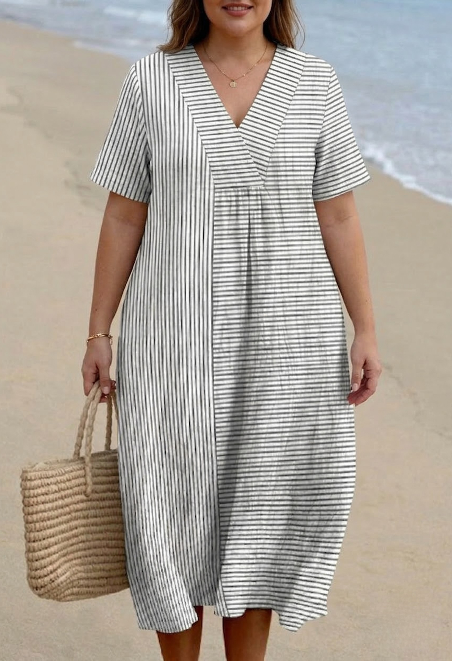 Ivy | Vintage Striped Dress