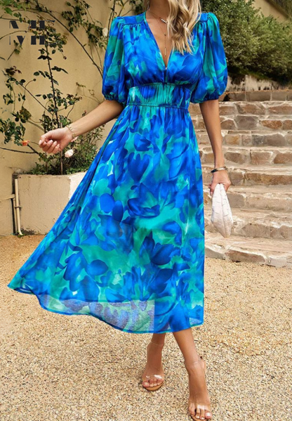Kalani | Elegant Floral Dress