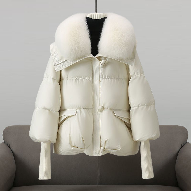 Rose – Fur Collar Puffer Winter Jacket