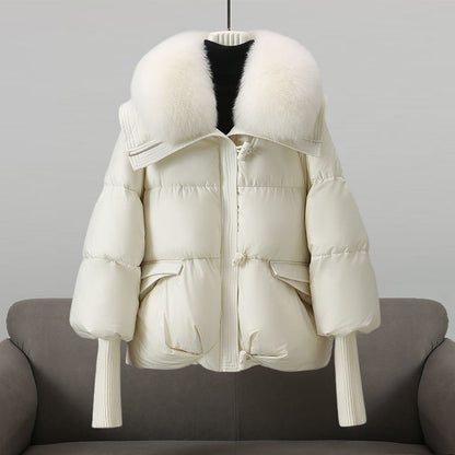 Rose – Fur Collar Puffer Winter Jacket