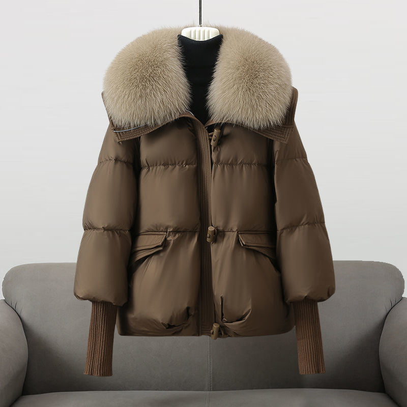 Rose – Fur Collar Puffer Winter Jacket