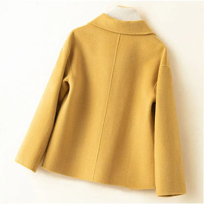 Danielle – Elegant Pearl Button Jacket