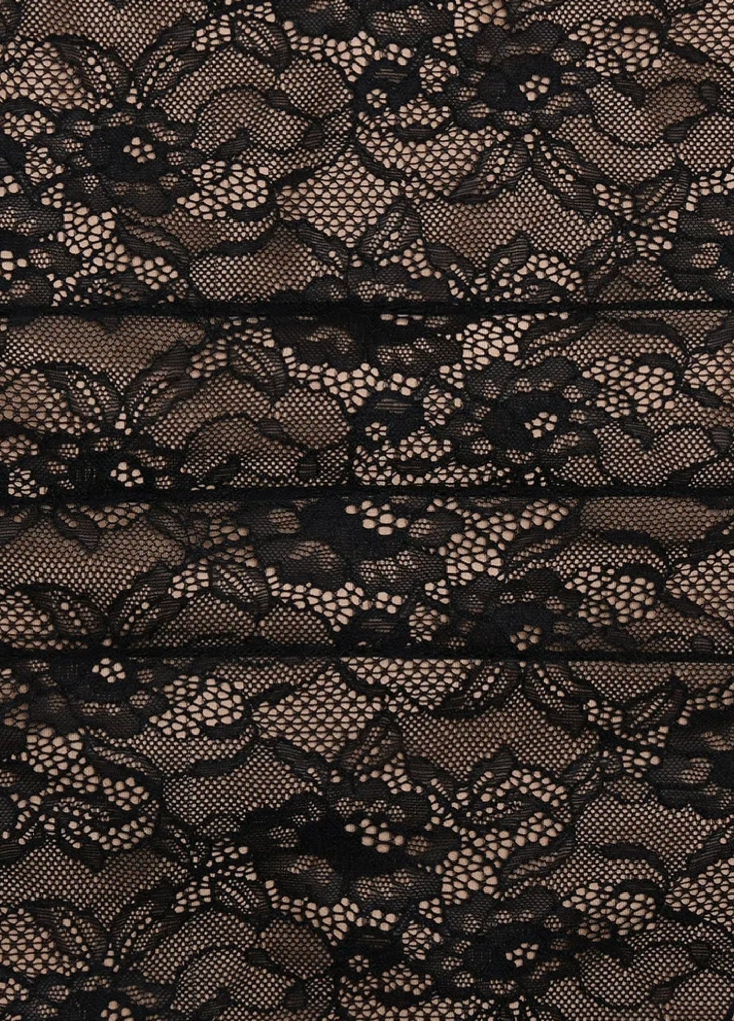 Mia | Noir Lace Maxi Dress