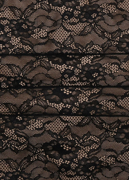 Mia | Noir Lace Maxi Dress