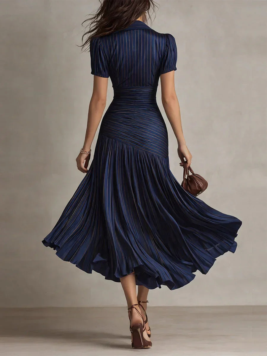 Tamsin | Vintage Elegant Chiffon Maxi Dress
