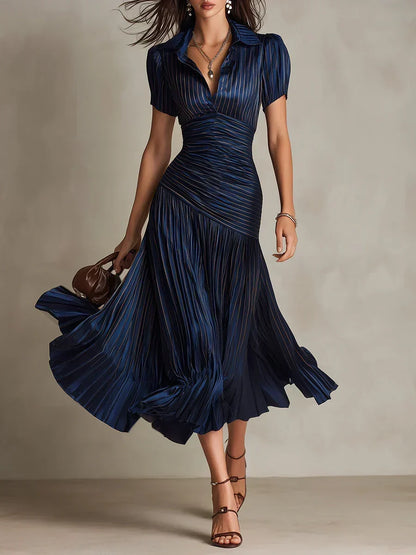 Tamsin | Vintage Elegant Chiffon Maxi Dress