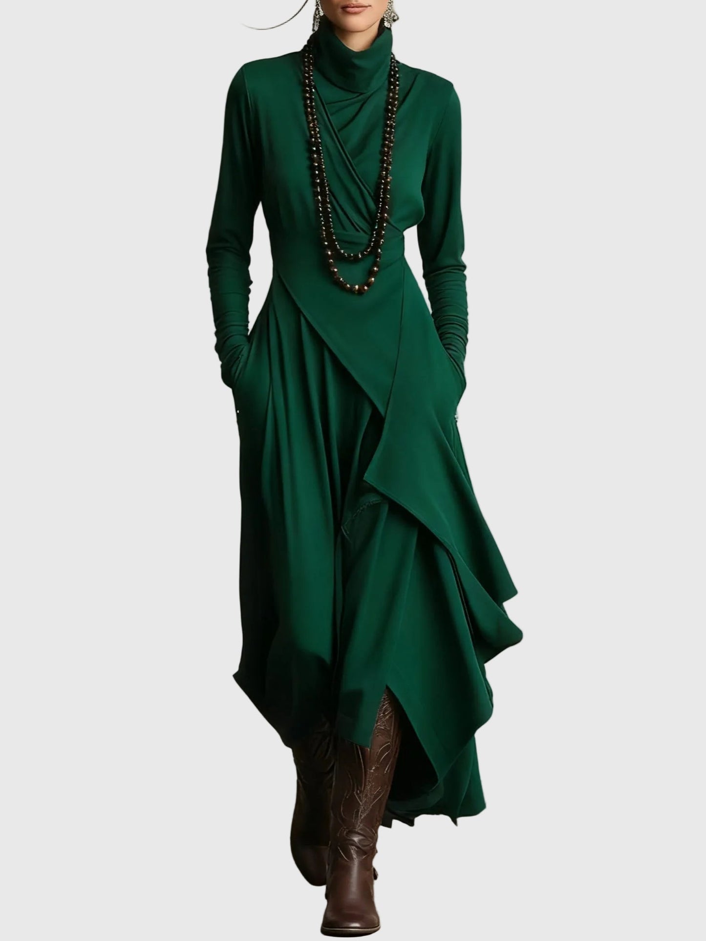 Imani | Maxi Pleated Dress